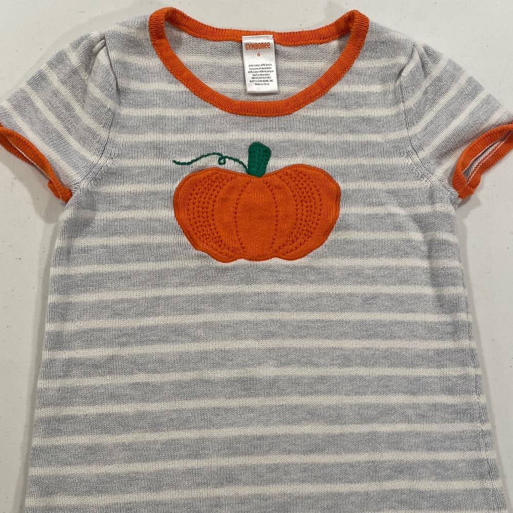 Gymboree Pumpkin sweater dress